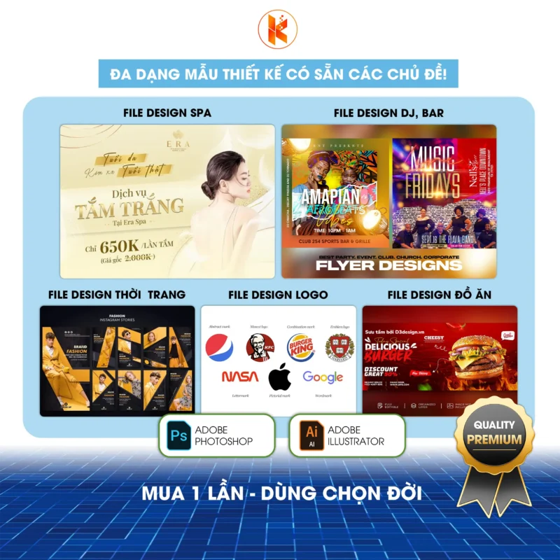 Gói Tài Nguyên Thiết Kế Tổng Hợp