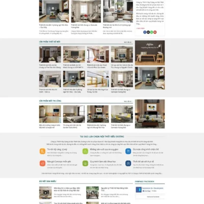 Theme wordpress nội thất 4 giá rẻ